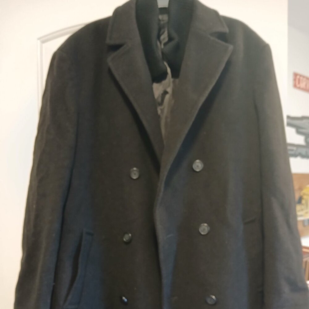 Chaps Coat Black